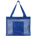 Different Color Transparent Polyester Mesh Beach Bag